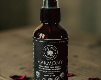 Rose Chamomile Hydrating Face Mist | Organic Vegan Toner