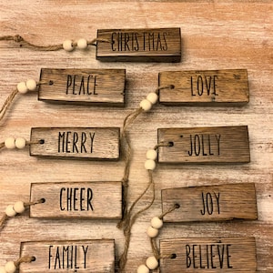 Personalized Christmas Ornaments - Handcrafted From Whiskey Staves