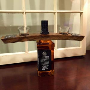 Perfect Groomsman Gift Whiskey Stave beer flights and Shot Glass Flights image 4