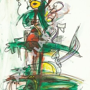 Feathers - Abstract Art