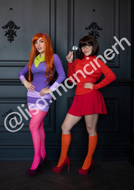 Daphne and Velma Cosplay Print 8.5x11 