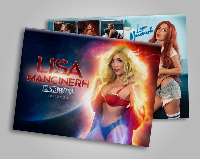 Lisa Mancinerh 2024 Calendar Marvel Edition PRESALE Etsy