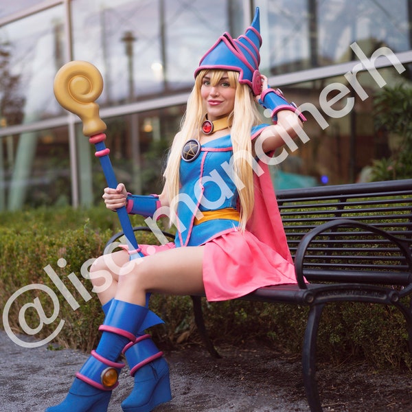 Impression cosplay Dark Magician Girl - 8.5x11