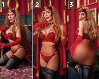 Scarlet Witch Cosplay - Etsy