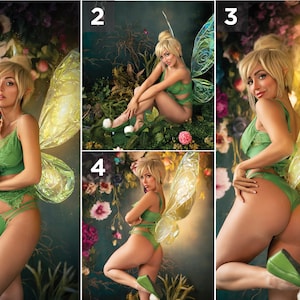 Tinkerbell Boudoir Cosplay Print - 8.5x11