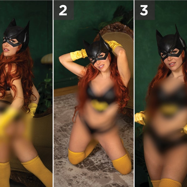 Batgirl Boudoir Print 8.5x11"