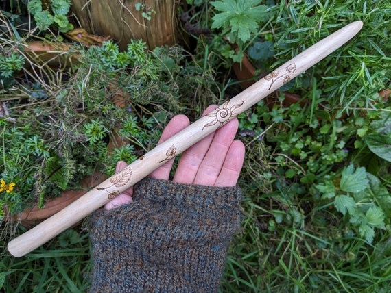 Hazel Wand From Avalon for Traditional Witchcraft, Wicca and Celtic Tree  Magic - Etsy Israel