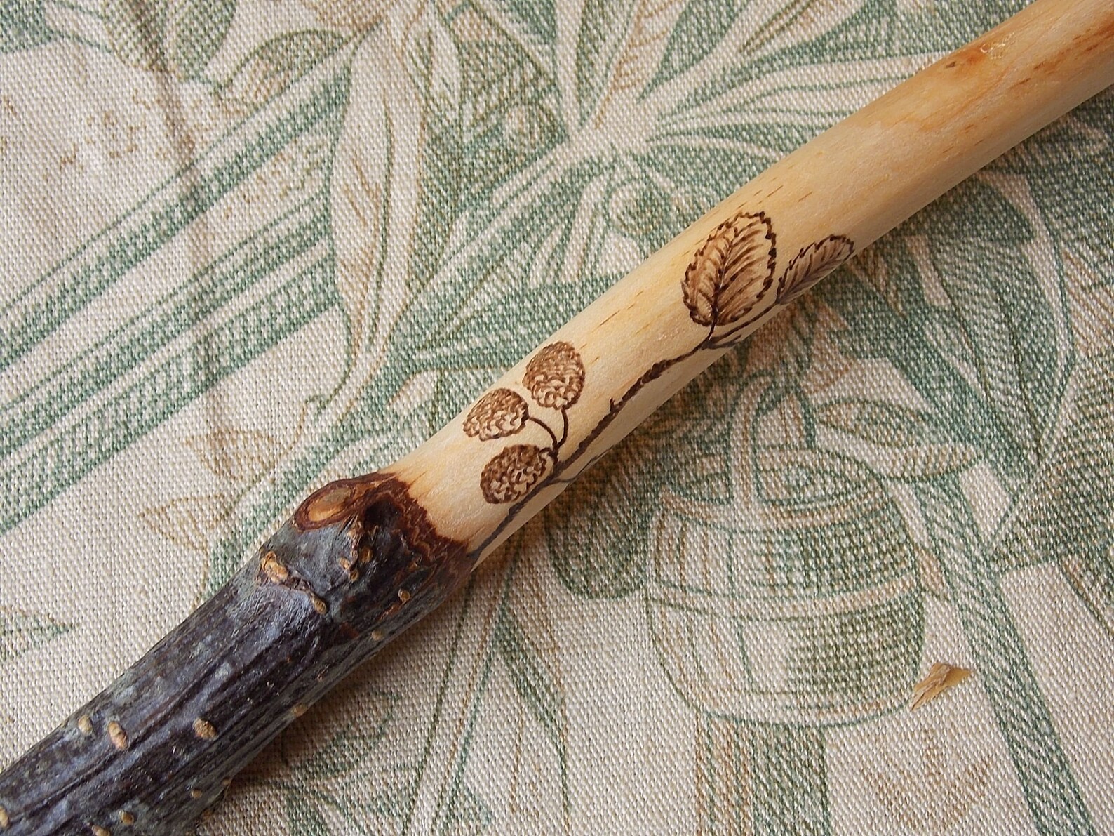 Alder wood wand ethically sourced in Somerset wicca Etsy