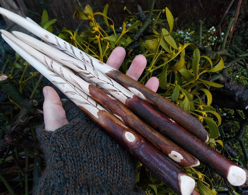 Willow Wand From Avalon Traditional Witchcraft Wicca Druid Etsy UK