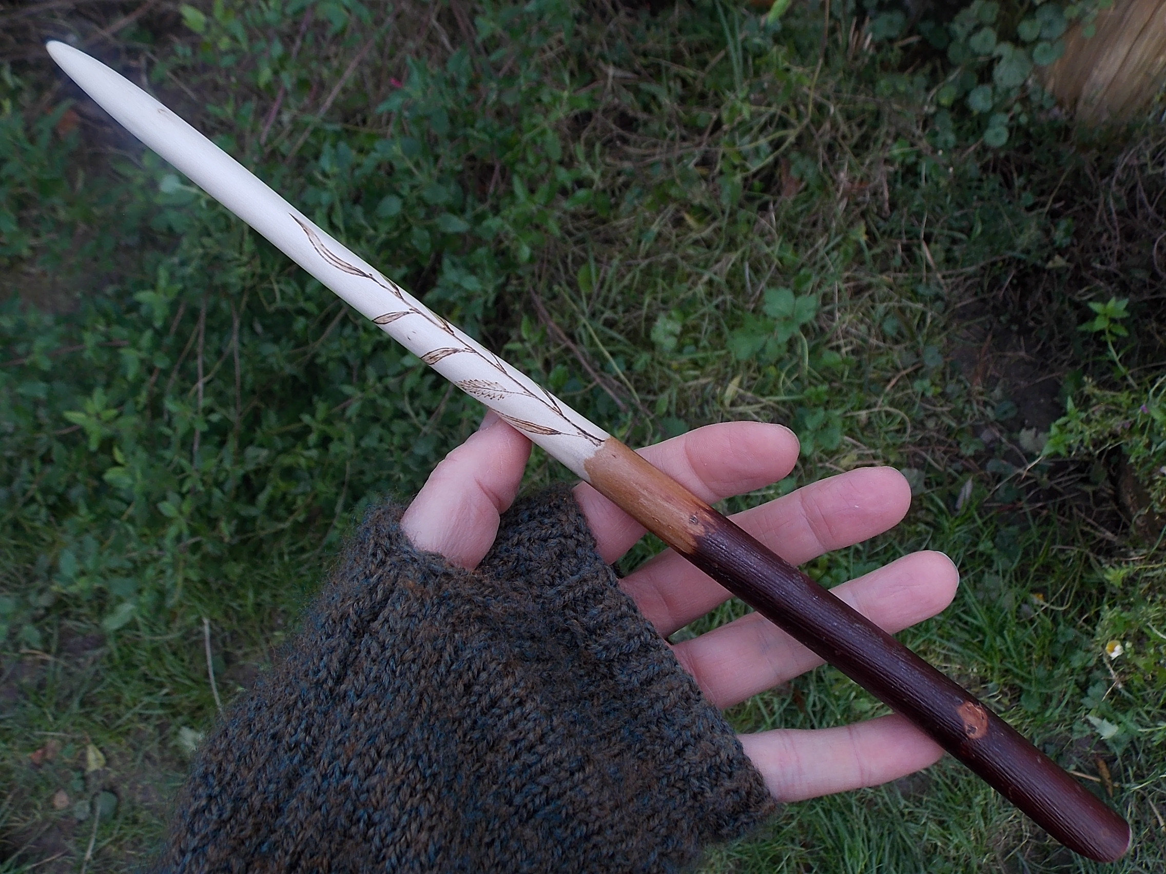 Willow Wand From Avalon for Traditional Witchcraft, Wicca, Druid