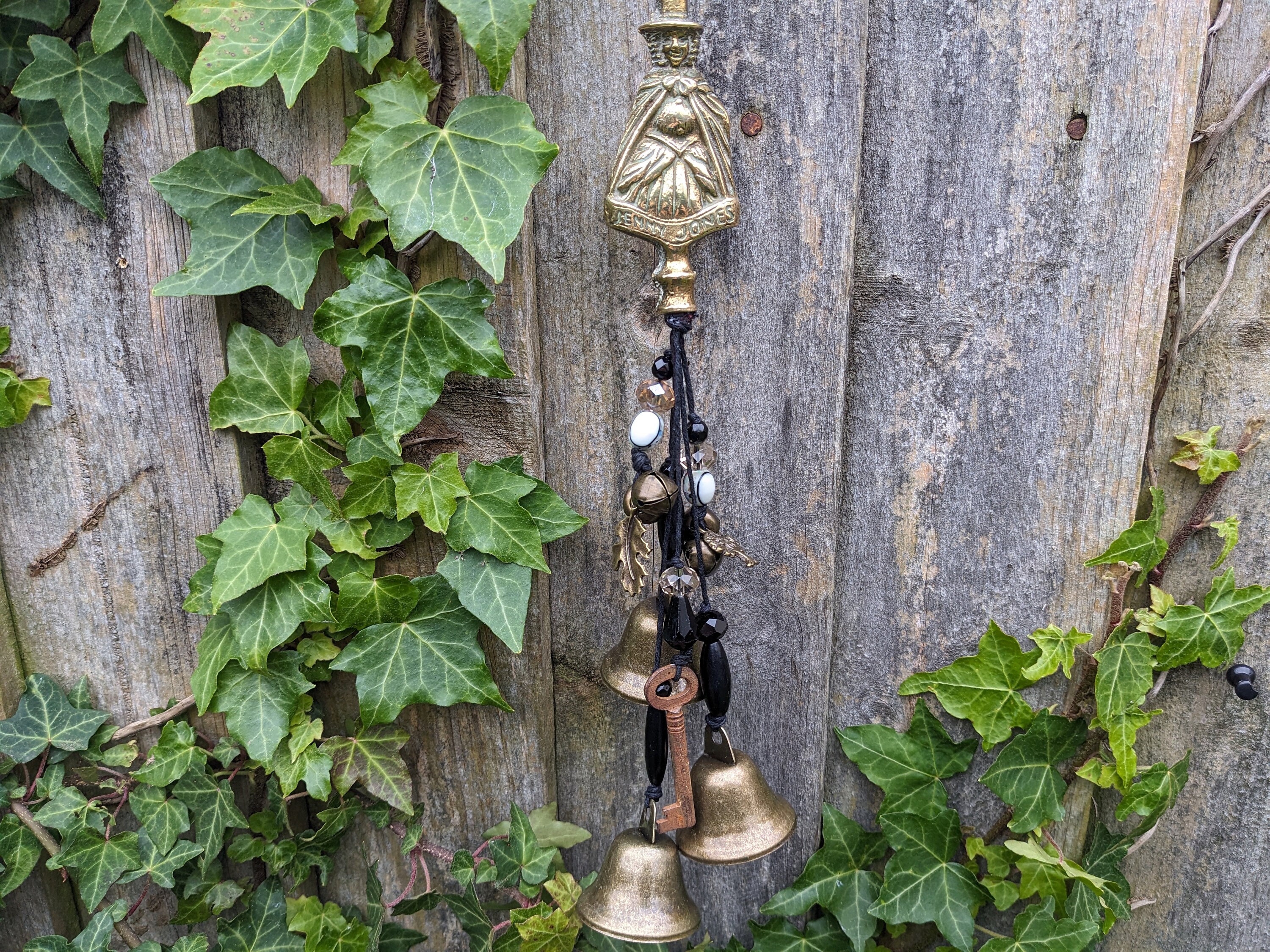 Traditional Witch Bells With Hares and Birds 