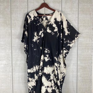Black White Kaftan - Etsy