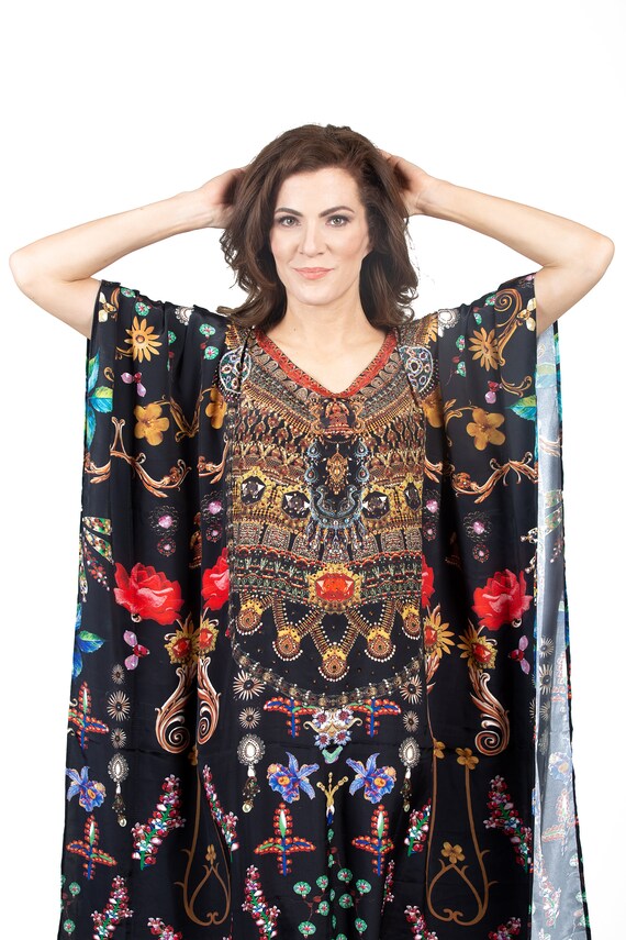 plus size caftan loungewear
