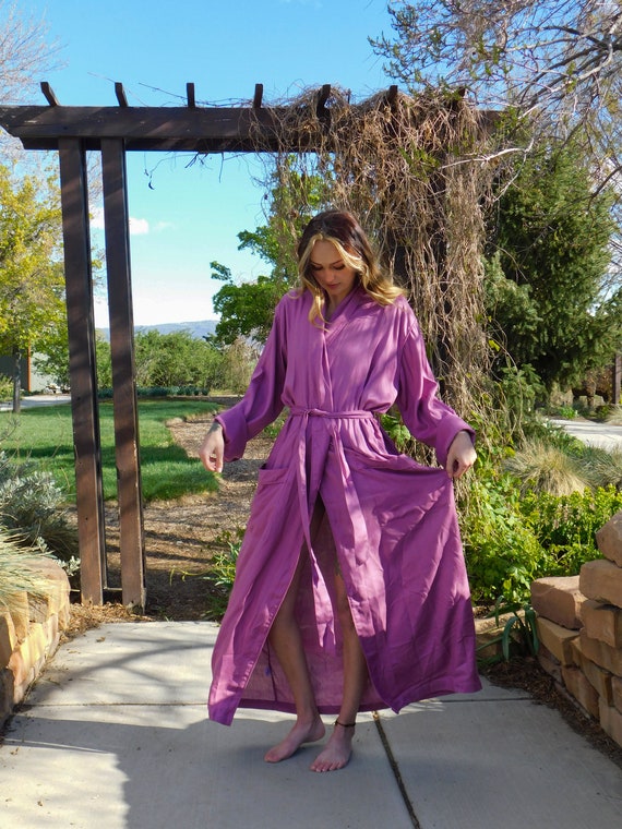 Robe lavande femme sale