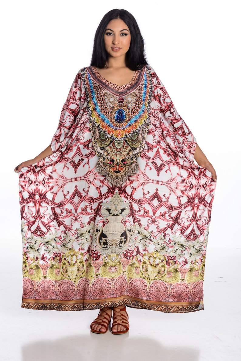 Dubai Kaftan Dress Oversized Maxi Dress Moroccan Kaftan | Etsy
