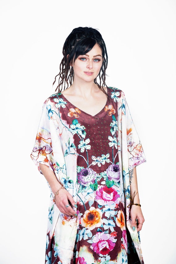 plus size caftan loungewear
