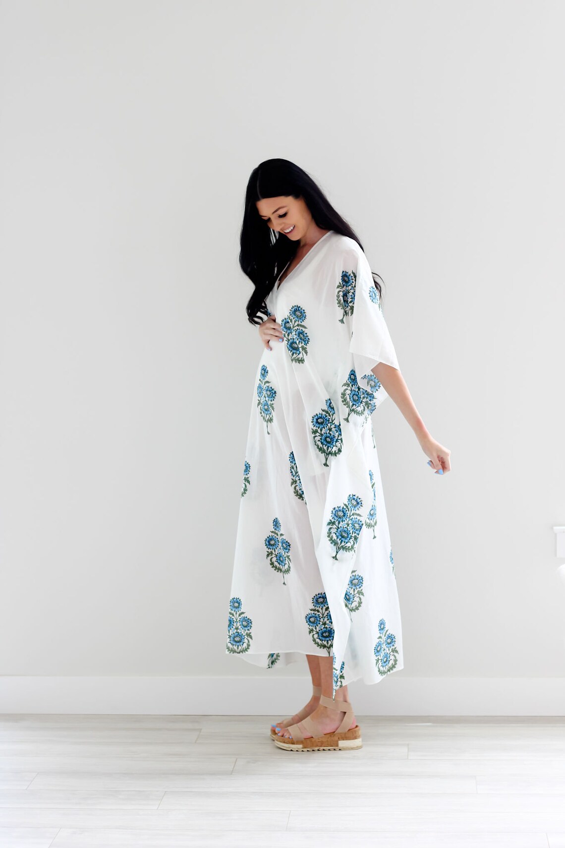 cotton kaftans plus size
