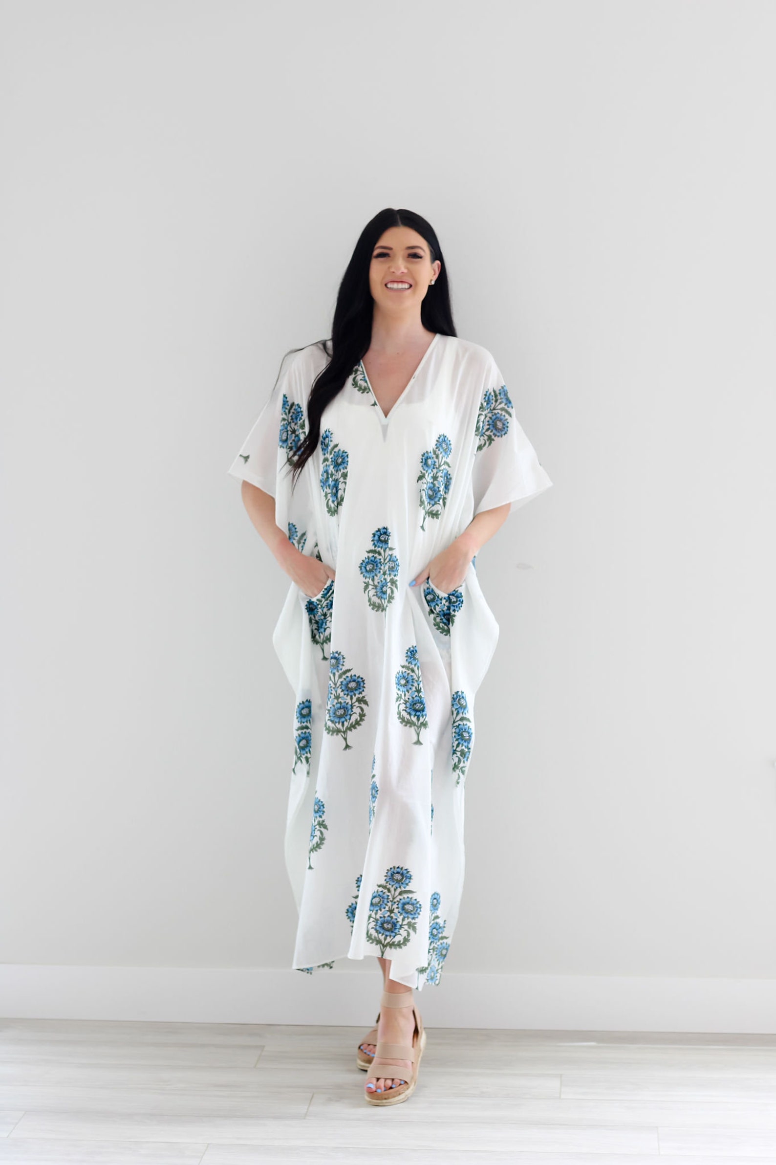 plus size caftan loungewear