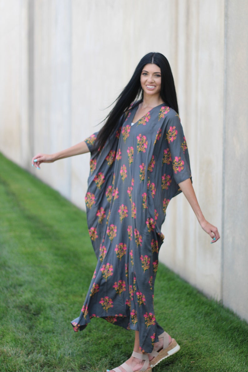 cotton kaftans plus size