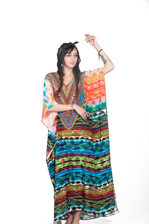 caftan lounge dress