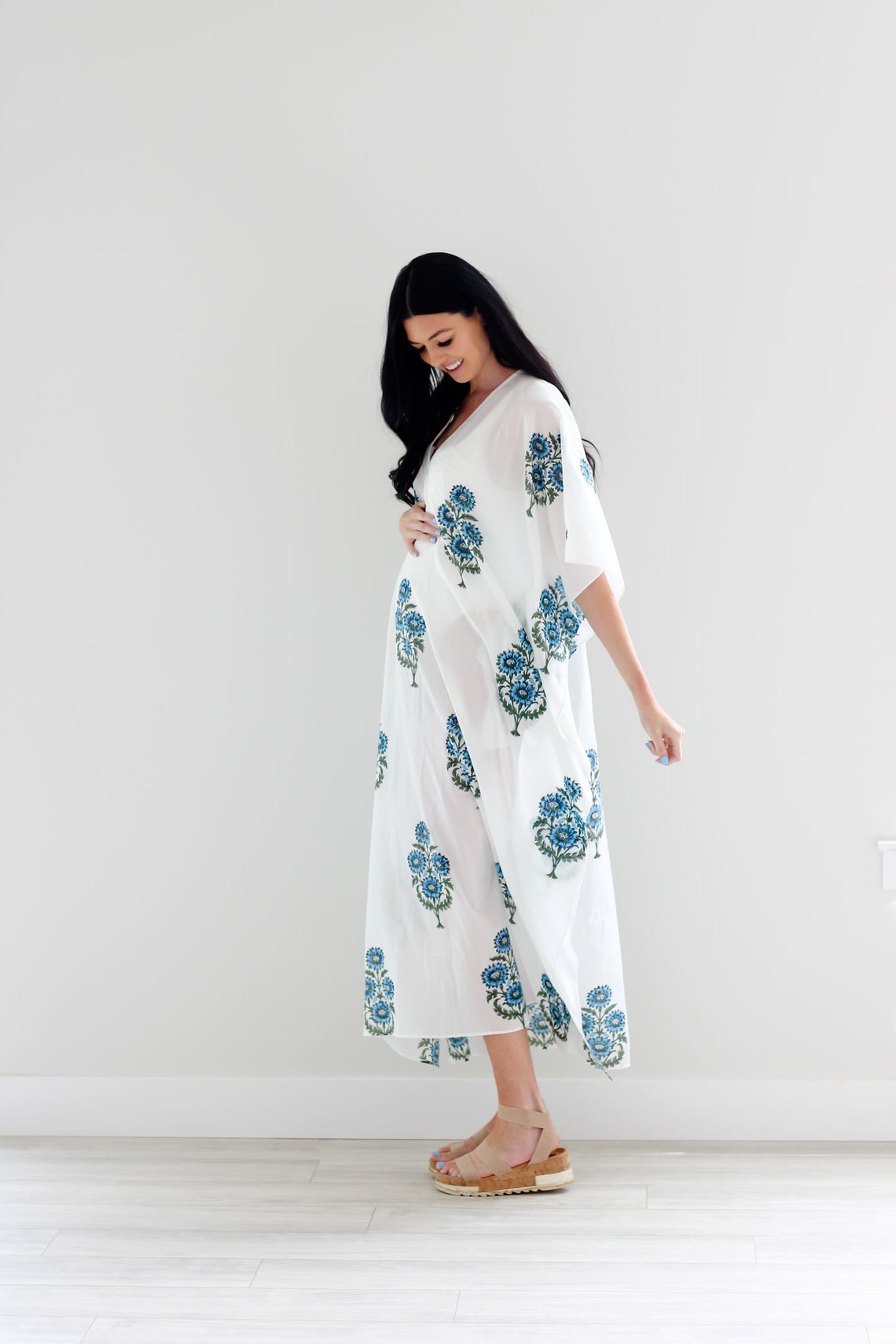 plus size caftan loungewear