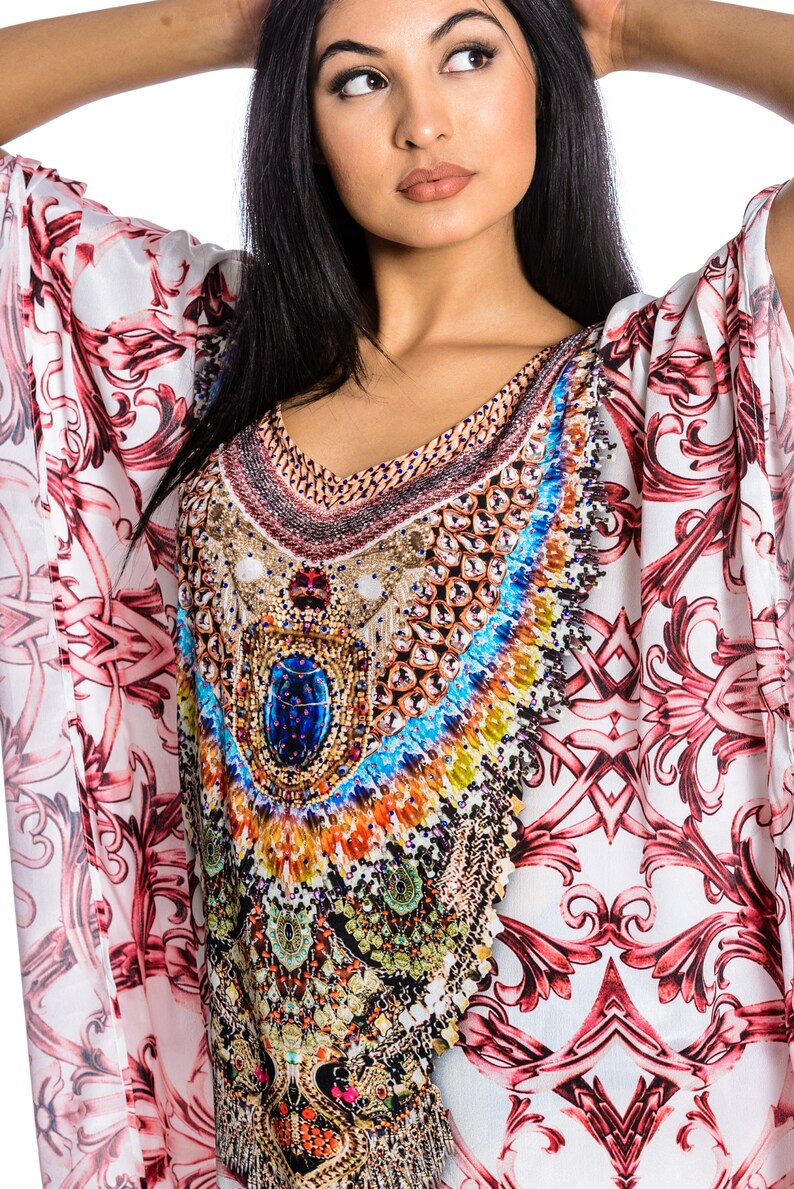 sequin kaftan plus size