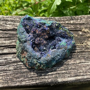 56) Azurite and Malachite, Mexico