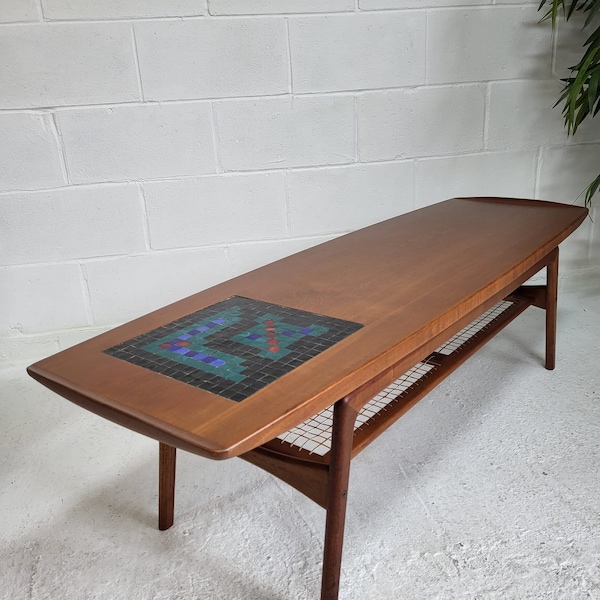 Danish Coffee Table Etsy UK