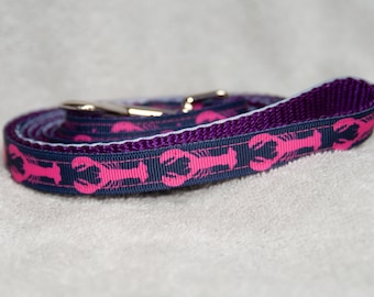 Pink Lobster 5/8" Leash