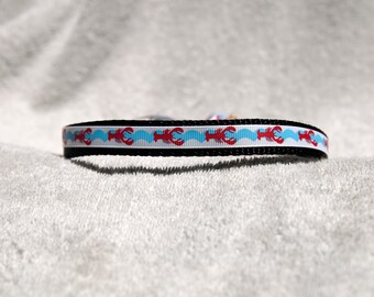 Lobster 5/8" Dog Collar