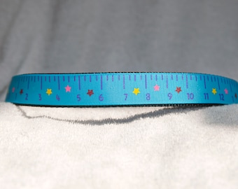 Teacher/Ruler/School 1" Dog Collar