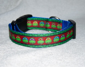 Teenage Mutant Ninja Turtles 1" Dog Collar