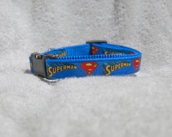 Superhero  5/8" Dog Collar