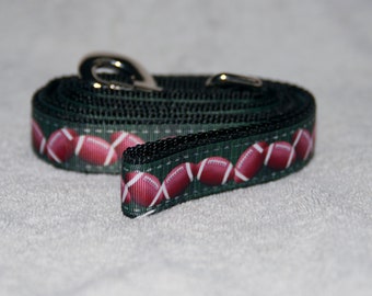 Football 1" Dog Leash 6ft