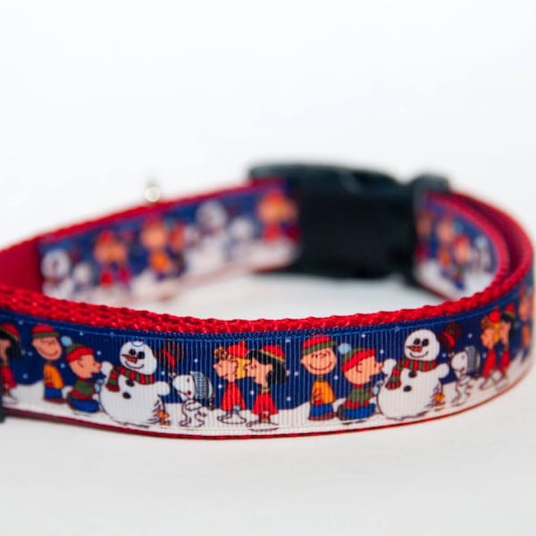 Holiday/Christmas/Winter 1" Dog Collar