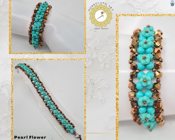 How to make a Flower Bracelet with Miyuki Seed Beads - Beads & Basics