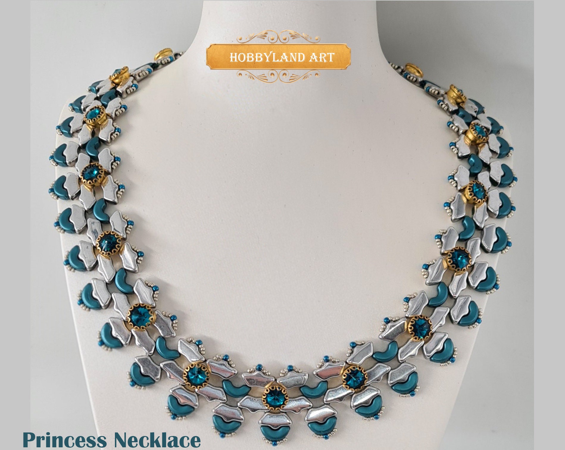 Princess bead necklace discount