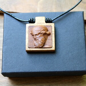 Pequeño De Madera Cruz Cuero Collar Gargantilla Ajustable Deslizante Nudo Talla 12/" 24/"