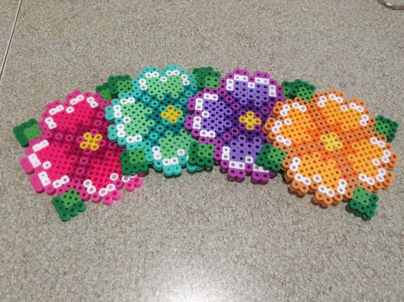 Perler Flower Pattern 2025