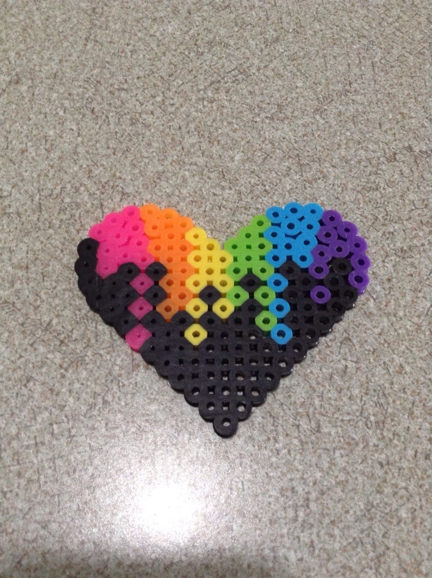 Easy Heart Perler Bead Patterns My XXX Hot Girl
