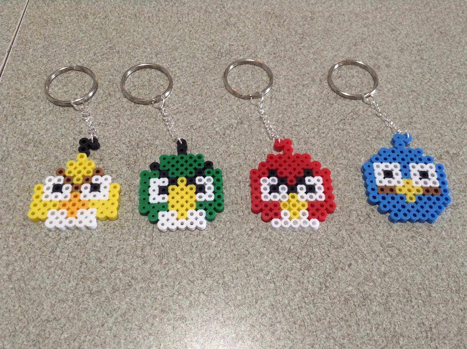 Angry Bird Perler Bead Sprites Etsy