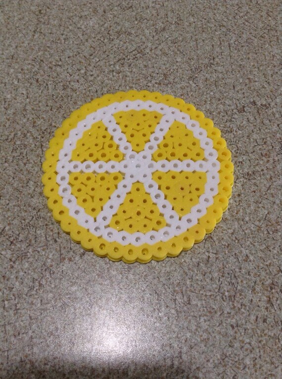 Lemon Perler Bead Etsy