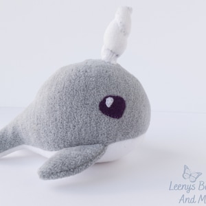 Baby Narwhal Plush / Cute Narwhal gift