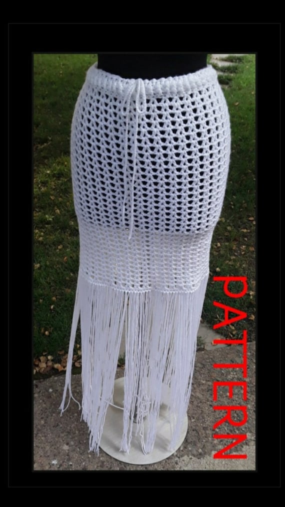 Crochet Pattern | Fringe Skirt | Pdf Download