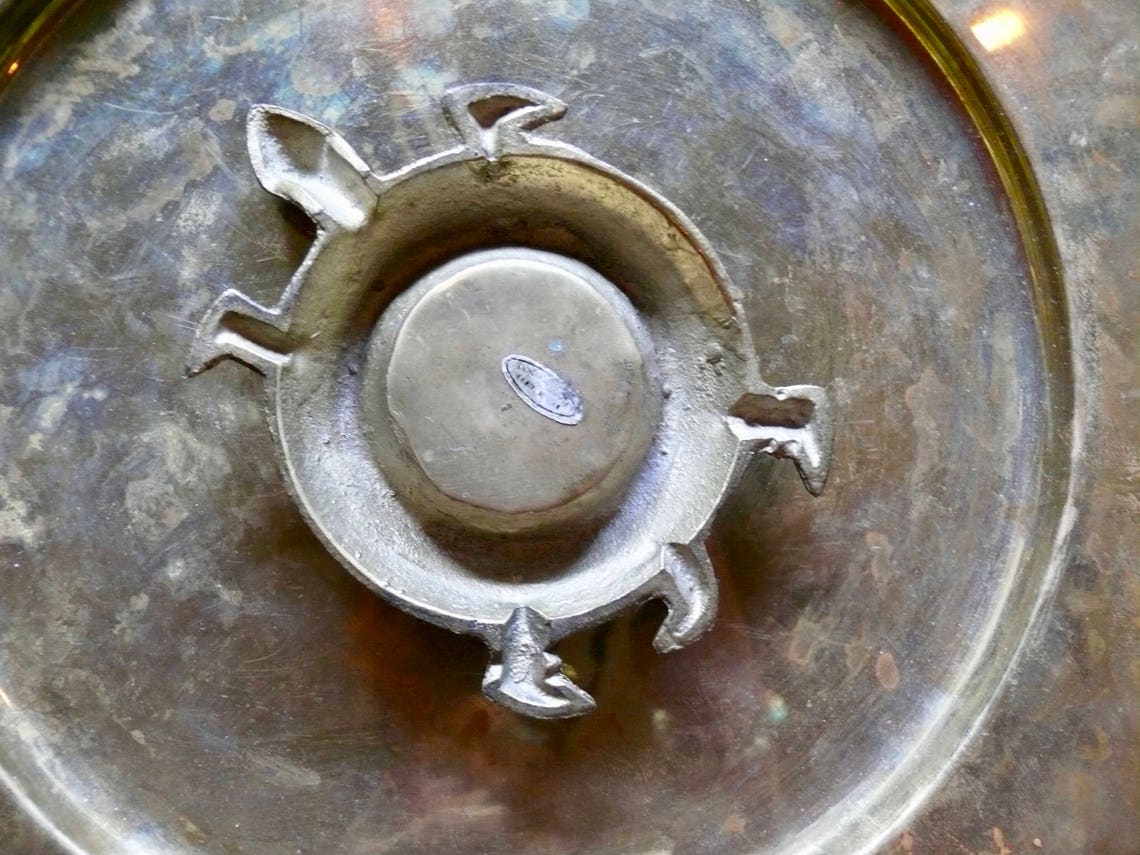 Brass Turtle Shaped Ashtray Vintage Turtle Totem Trinket - Etsy