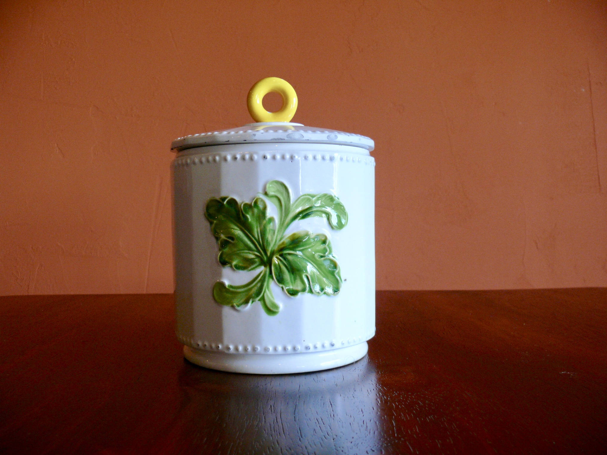 Ceramic Poppy Cookie Jar Canister Stash Jar Made in Japan Etsy