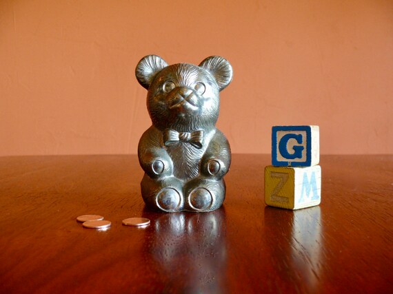 teddy bear coin bank