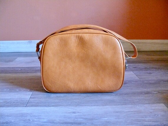 Orange Samsonite Cross Body Shoulder Bag, Vintage… - image 7