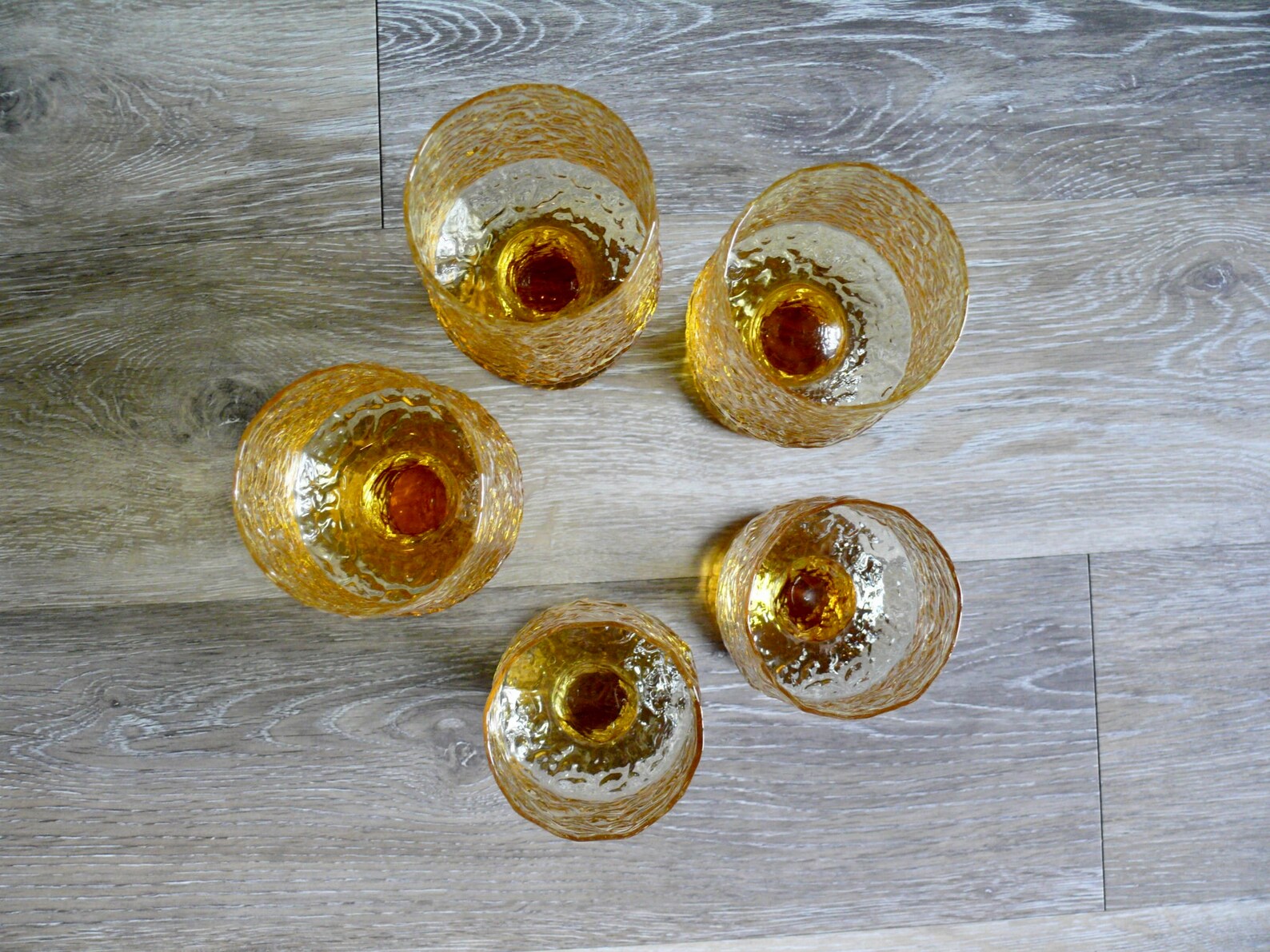 5 Lenox Crystal Impromptu Yellow Stemware Cocktail Glasses Etsy