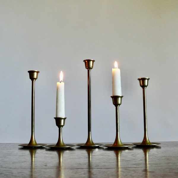 Vintage Candle Tulip Etsy